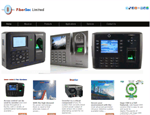 Tablet Screenshot of fibersec.com
